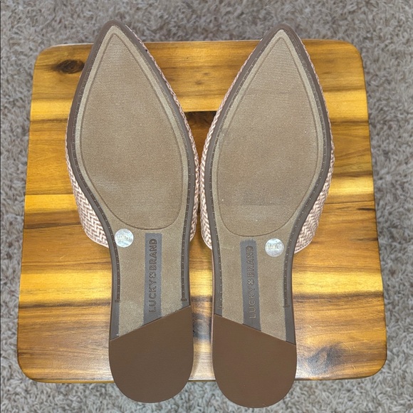 🍀Lucky Brand Woven Mules🍀 - Picture 4 of 6